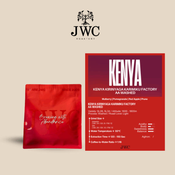 Kenya Kirinyaga Karimiku Factory AA Washed - Image 1